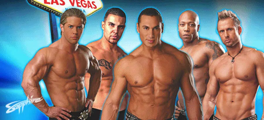 Men of Sapphire Bachelorette Party Las Vegas