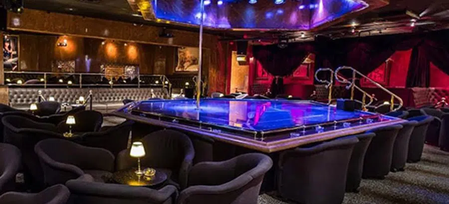 Spearmint Rhino Las Vegas Seating