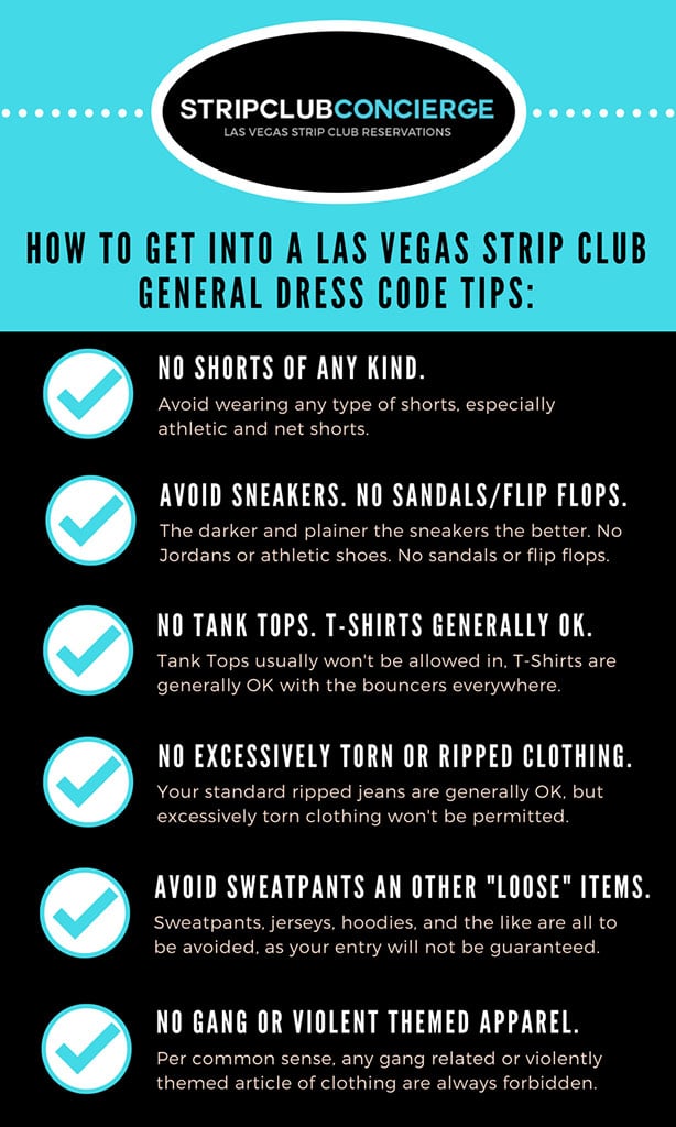 Vegas Strip Club Dress Code