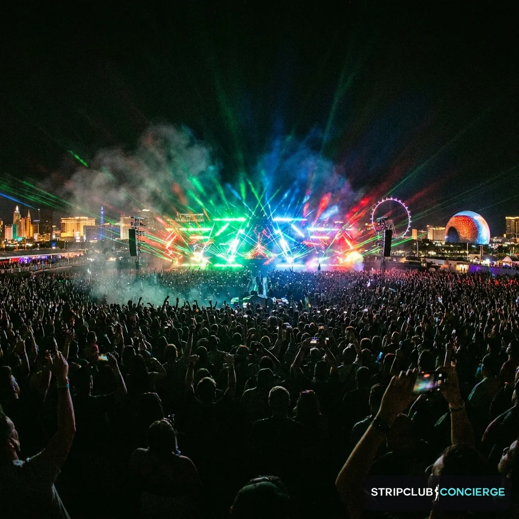 Strip Clubs During EDC Las Vegas