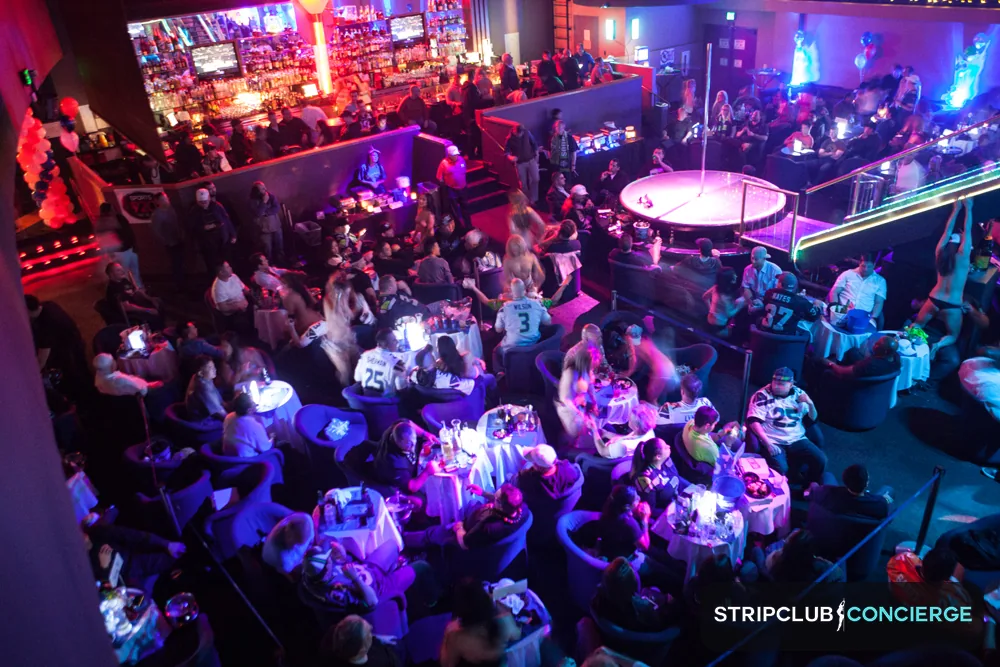 Champagne service at Sapphire.