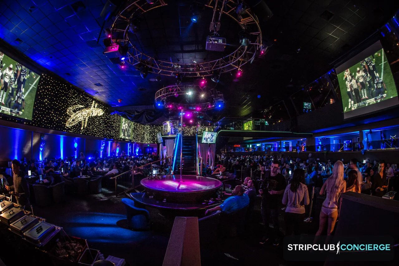 Sapphire, the closest top strip club to The Strat