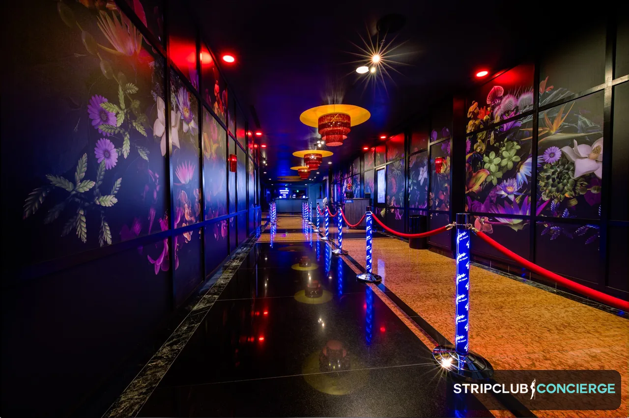 The champagne room is the most private, premium option.