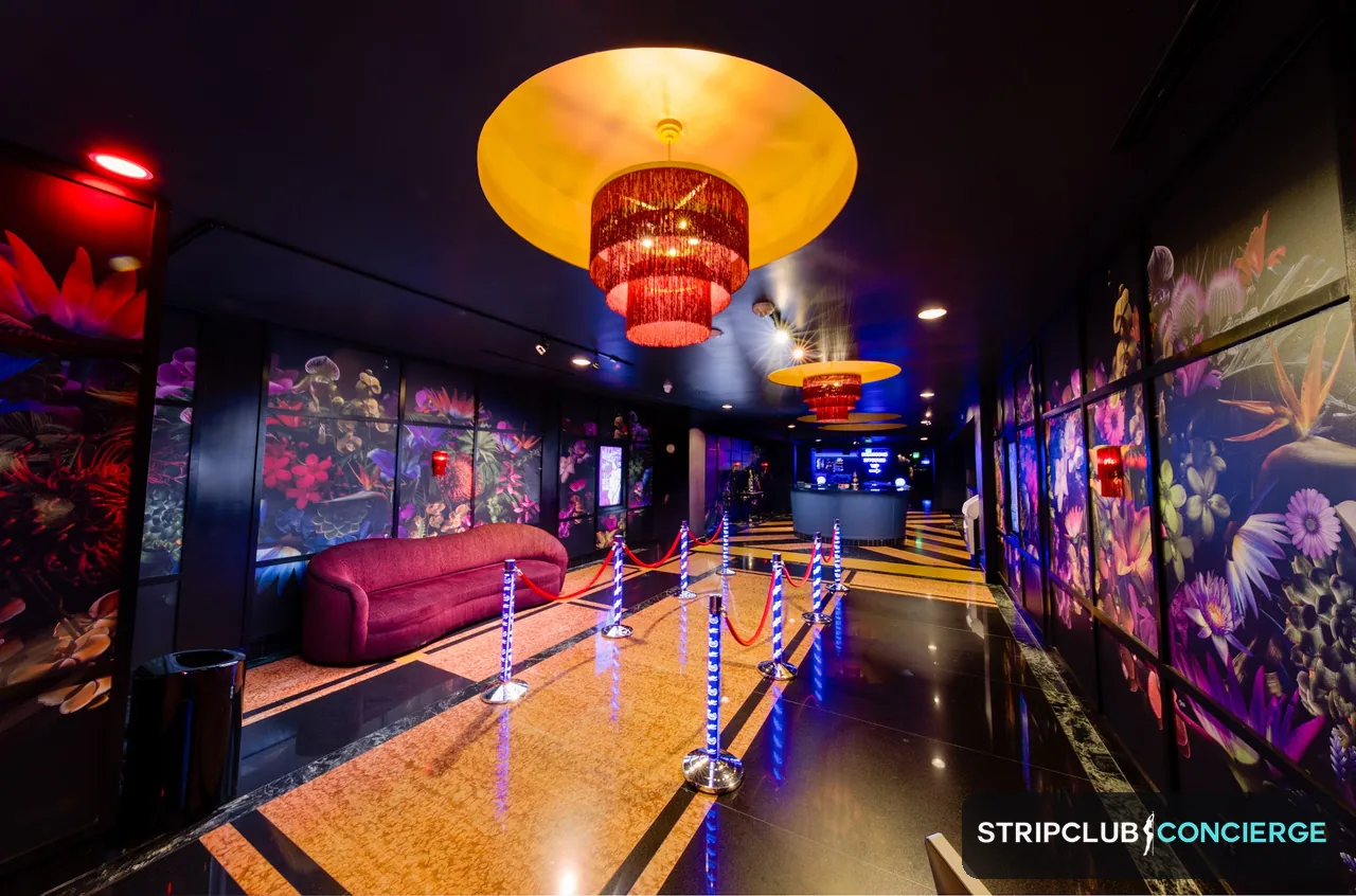 Late-night energy at Sapphire, the largest gentlemen's club in the world.