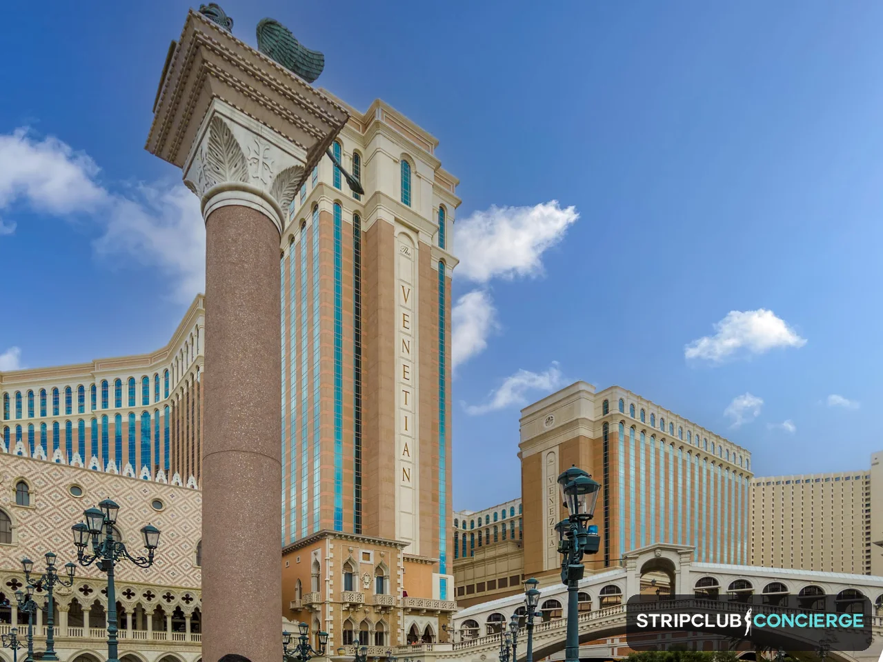 The Venetian Las Vegas exterior on the Strip